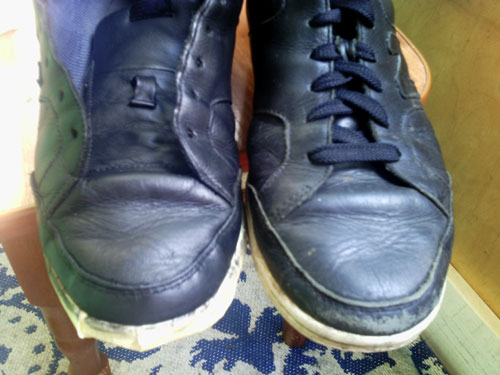 Реставрация кожаной обуви