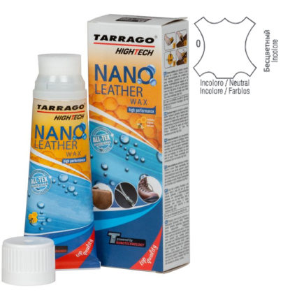 Крем для обуви Tarrago nano wax бесцветный